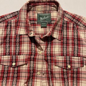 Woolrich Western Style Button Up (L)